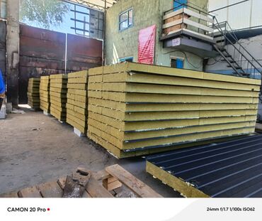 Сэндвич-панели кровельные: СИП-панели и сендвич панели, представляют собой строительный материал — 6