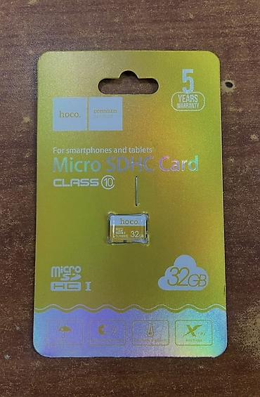 Фото и видеокамеры: Hoco Micro SDHC yaddaş kartları – smartfon və planşetlər üçün - Tutum — 1