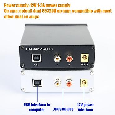 alisa max: Продаю новый цап Rod Rain Audio U1. 1. USB-карта Amanero. Поддержка — 3