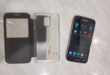 s5 samsung: Samsung Galaxy S5, 2 GB, rəng - Qara, Sensor