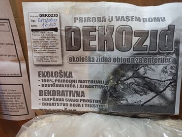 Boje i lakovi: Deko zid unutrašnji premaz (za oko 3m2) sa specijalnim valjcima za — 2