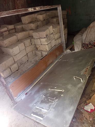seyif qapi: Dəmir giriş qapısı və metal karkas - Material: Tammetal (qalın polad — 2