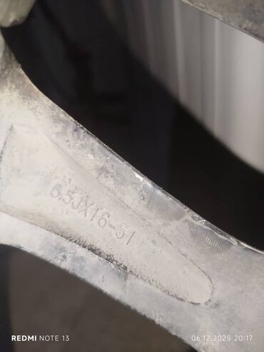 Диски: Диски R 16 Комплект, Б/у — 13