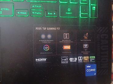 ASUS ноутбуктары: Игровой ноутбук ASUS TUF Gaming F17 - Экран 17.3" (формат FHD — 2