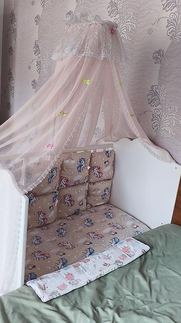 деткий кровать: Продаётся детская кроватка для ребёнка с рождения до 3–4 лет. В — 5
