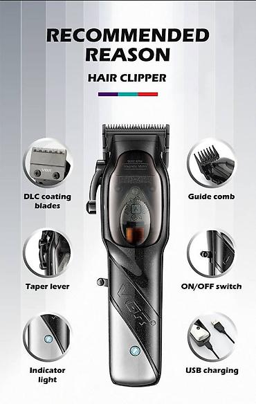 Trimmerlər və saç qırxan maşınlar: Saç qırxan maşın, Vgr, Yeni, Pulsuz çatdırılma, Ödənişli çatdırılma, Rayonlara çatdırılma — 4