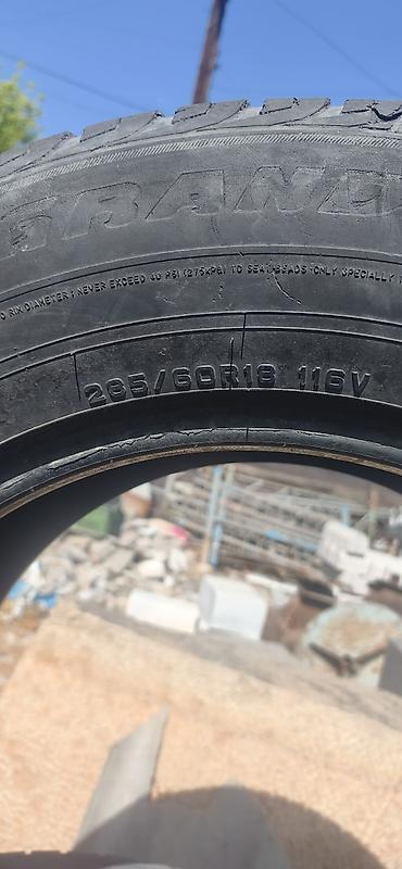 60: Шины 285 / 60 / R 18, Лето, Б/у, Комплект, DUNLOP — 4