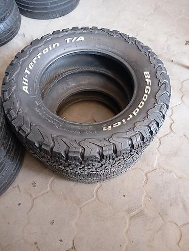 bfg: Шины 245 / 70 / R 17, Лето, Б/у, Комплект, Внедорожные (АТ/МТ), США, BFGoodrich — 4