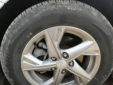 r16 sonata: Литой автомобильный диск с шиной - Размер шины: 205/65 R16 - Шина — 1