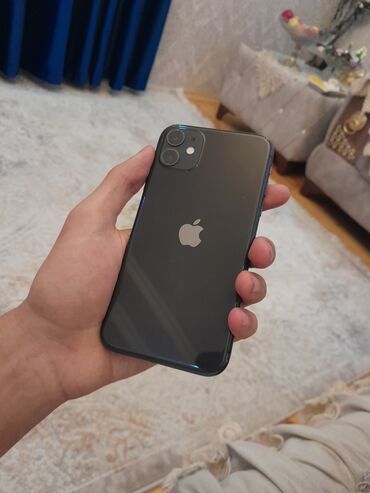 ikinci el telefon iphone 7: IPhone 11, 64 GB, Qara, Barmaq izi, Face ID