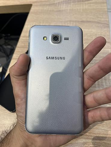 neo glo: Samsung Galaxy J7 2018, 16 GB, rəng - Gümüşü, Qırıq — 1