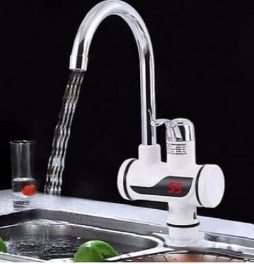 водонагреватели для кухни: Водонагреватель Проточный, Встраиваемый, Пластик