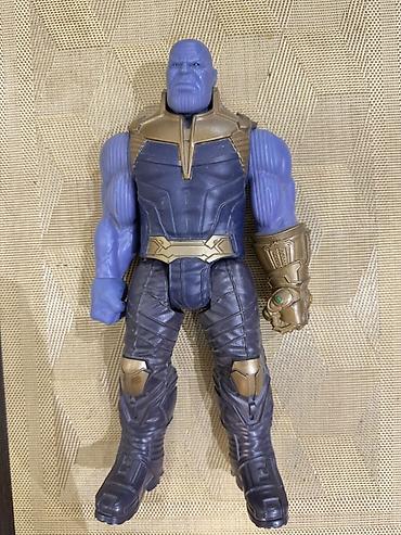 мишка б у: Фигурка персонажа «Танос» (Marvel). Б/у. Цена - 300 с. - Высота — 1