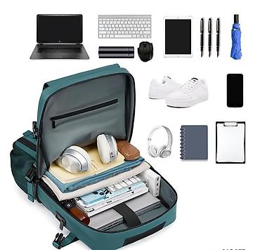 smart folio: Рюкзак для путешествий Travel Backpack с USB Купить в Бишкеке — — 2