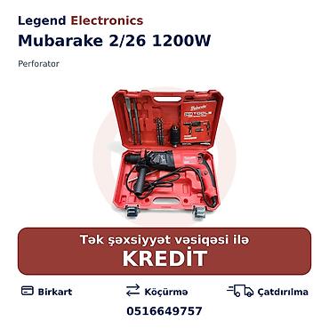 açar dest: Elan başlığı: Perforator Mubarake 2/26 1200W Elan mətni: Perforator — 1