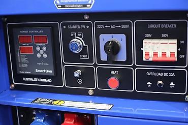 Генераторы: Дизельный генератор ТЕХНОМАШ Professional 18000T - Мощность: серия — 8