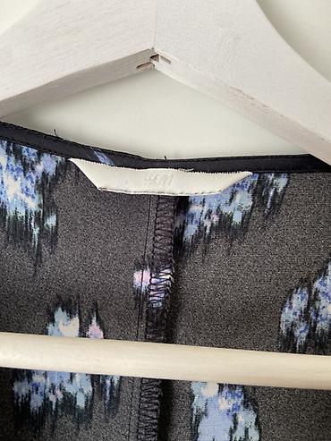 джинсы dime: Блузка H&M с цветочным принтом - Цвет: черный фон с нежными — 3
