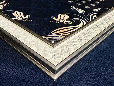 tort wekilleri: Dekorativ İslami tablo – çərçivəli. 30 x 45 sm - Mövzu: Allah kəlamı — 4