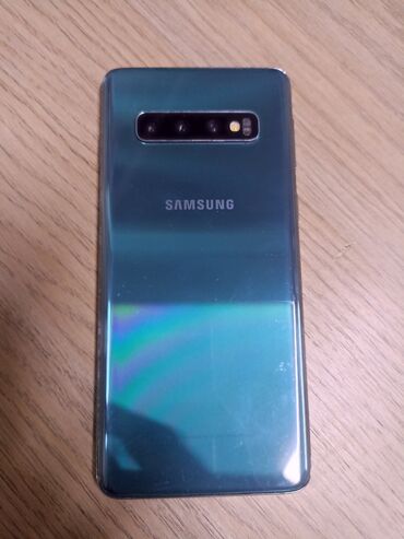 мониторы 144: Samsung Galaxy S10, Б/у, 128 ГБ, цвет - Зеленый, 2 SIM
