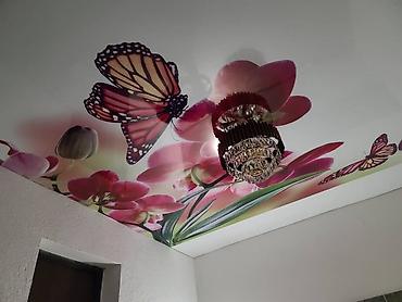 Натяжной потолок: Натяжной потолок Глянцевое, Матовое, 3D потолки Гарантия, Бесплатная консультация, Бесплатный замер — 11