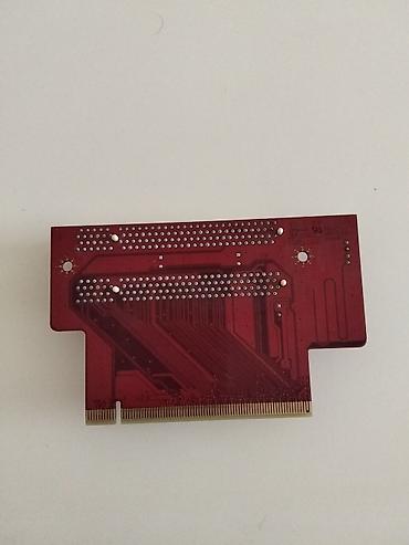 boltun nomresi: Məhsul: PCI riser/adaptor kartı – 1 slotu 2 PCI slotuna çevirən — 1