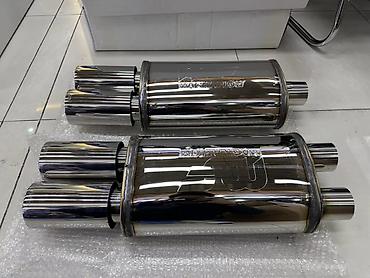 e46 katalizator: MAGNAFLOW səsboğucuları Qanuni və Uyğunluq sertifikatı ilə. Material — 2