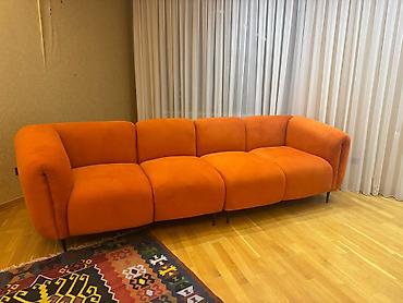 Divanlar: Künc divan, Yeni, Açılmayan, Bazasız, Vеlur parça — 1