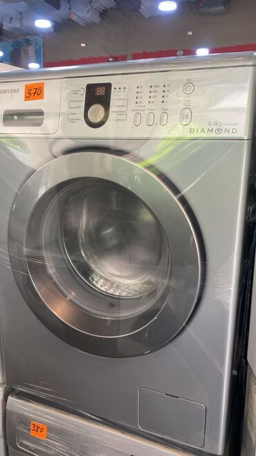 Paltaryuyan maşınlar: Paltaryuyan maşın Samsung, 6 kq, İşlənmiş, Avtomat, Qurutmasız, Kredit yoxdur, Ödənişli çatdırılma