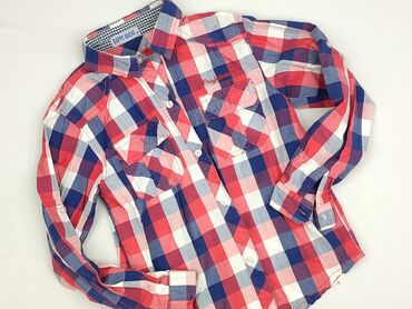 koszulki polo ck: Shirt 14 years, condition - Perfect, pattern - Cell, color - Red