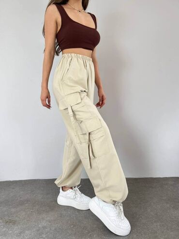 Pantalone: S (EU 36), M, L, Kargo — 2