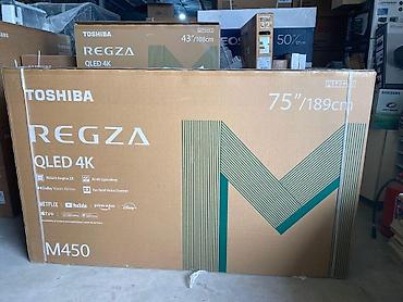 smart tilvizor: Televizor Toshiba Qled 75M450RE Brend: Toshiba Əməliyyat sistemi — 1