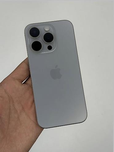 IPhone 15 Pro, 512 ГБ, цвет — светло‑серый (Natural Titanium) at lalafo.kg IPhone 15 Pro, 512 ГБ, цвет — светло‑серый (Natural Titanium)