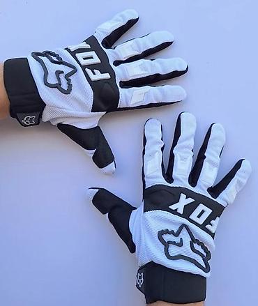 Oprema za bicikliste: FOX motocross/biciklističke rukavice – crno/belo - Lagane i — 1