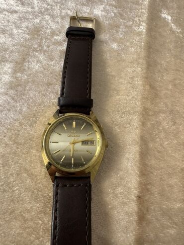 tek qaş üzük: Наручные часы, Orient, цвет - Золотой