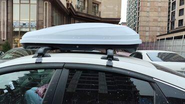Багажники на крышу и фаркопы: Авто бокс 500литр комплектти берем Киа саната баасы