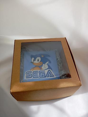 molbert: Mini kətan tablo – SEGA/Sonic The Hedgehog mövzulu - Rəsm: SEGA — 3