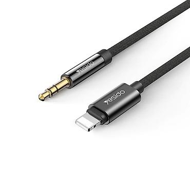 iphone 7 aux kabel: Kateqoriya: USB şunurlar Brend: Yesido Model: YAU35 black Qiymət: 20 — 1