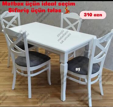 Dolablar: Yeni, 4 stul