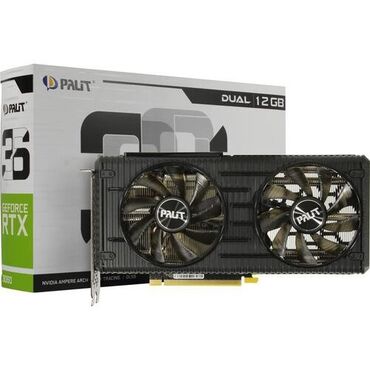 Видеокарты: Видеокарта, Б/у, Palit, GeForce RTX, 12 ГБ