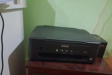 принтер сканер ксерокс 3 в 1: Epson L222 çoxfunksiyalı cihaz - Funksiyalar: printer, skaner, kopiya — 1