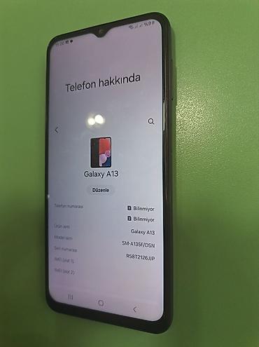 Samsung Galaxy A13, 4 GB, rəng - Qara, İki sim kartlı