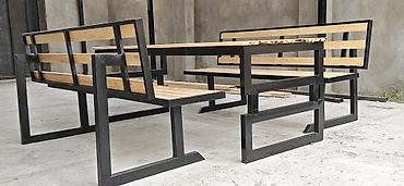 delloro mebel stol stul: Mətbəx üçün, Yeni, Açılmayan, Dördbucaq masa, 2 stul — 1