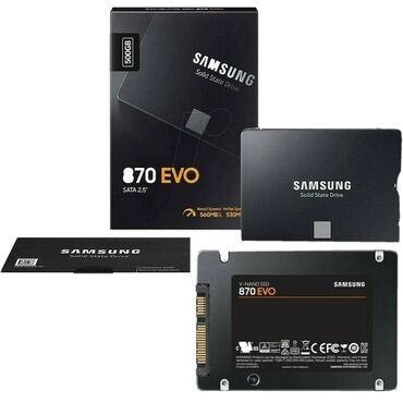 ssd: Daxili SSD disk Samsung, 2 TB, 2.5", İşlənmiş