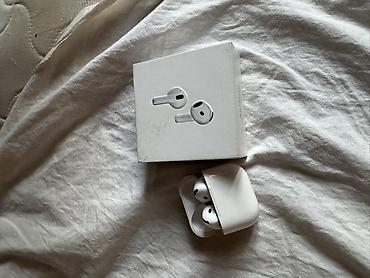 Аудиотехника: Зымсыз ичине салынуучу кулакчындар, Apple, AirPods 4, Колдонулган — 2