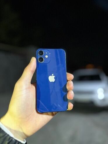 Apple iPhone: IPhone 12, 128 GB, Mavi, Simsiz şarj, Face ID