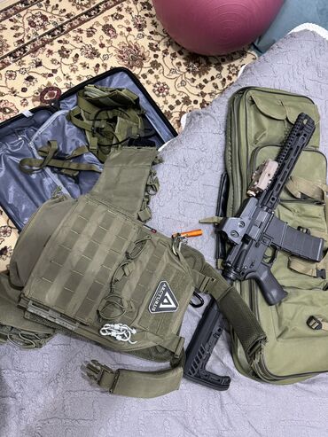 страйкбольный автомат бишкек: Продаю страйкбольный привод (автомат) AR15 от Arcturus.!