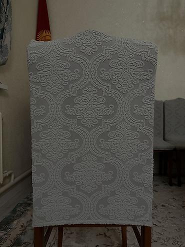 Чехлы для мягкой мебели: Чехлы на стулья с высоким спинкой - Эластичные чехлы на стулья без — 11