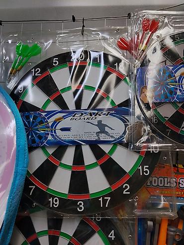 Дартс-щит с мишенью «Dart Board» в классической разметке 1–20. -