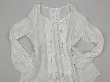 niebieska bluza hm: White, Bluzka damska, rozmiar XL — 1
