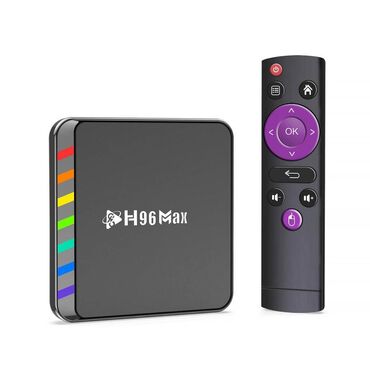 daljinski: H96 MAX Smart tv box sa blutootom 5.0 i 2/16 GB memorije služi za